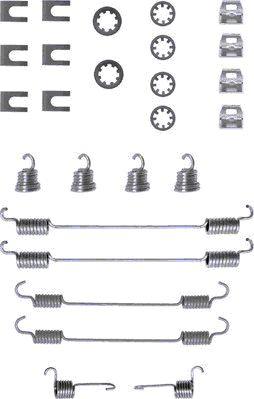 Pagid X0043 - Kit accessori, Ganasce freno autozon.pro