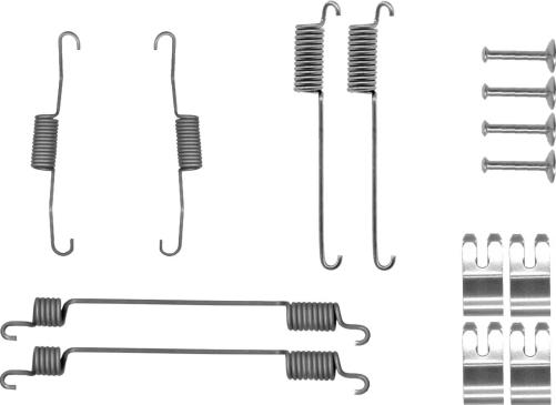 Pagid X0319 - Kit accessori, Ganasce freno autozon.pro