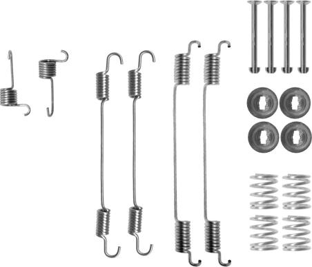 Pagid X0328 - Kit accessori, Ganasce freno autozon.pro