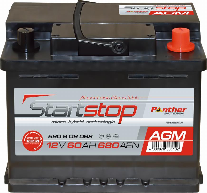 PANTHER SB.560909068n - Batteria avviamento autozon.pro