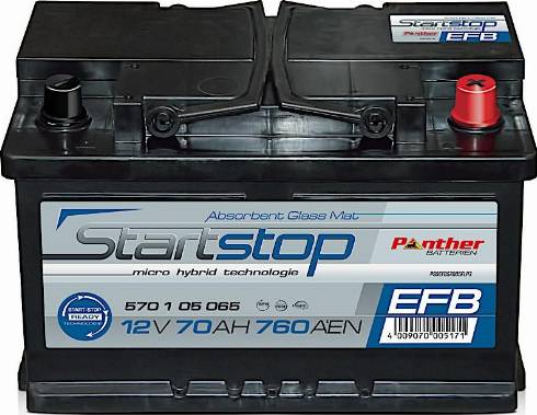 PANTHER SB.570105065 - Batteria avviamento autozon.pro