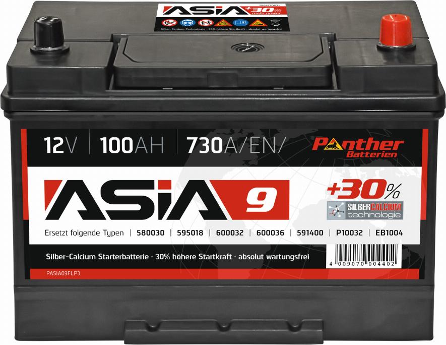 PANTHER SB.ASIA09 - Batteria avviamento autozon.pro