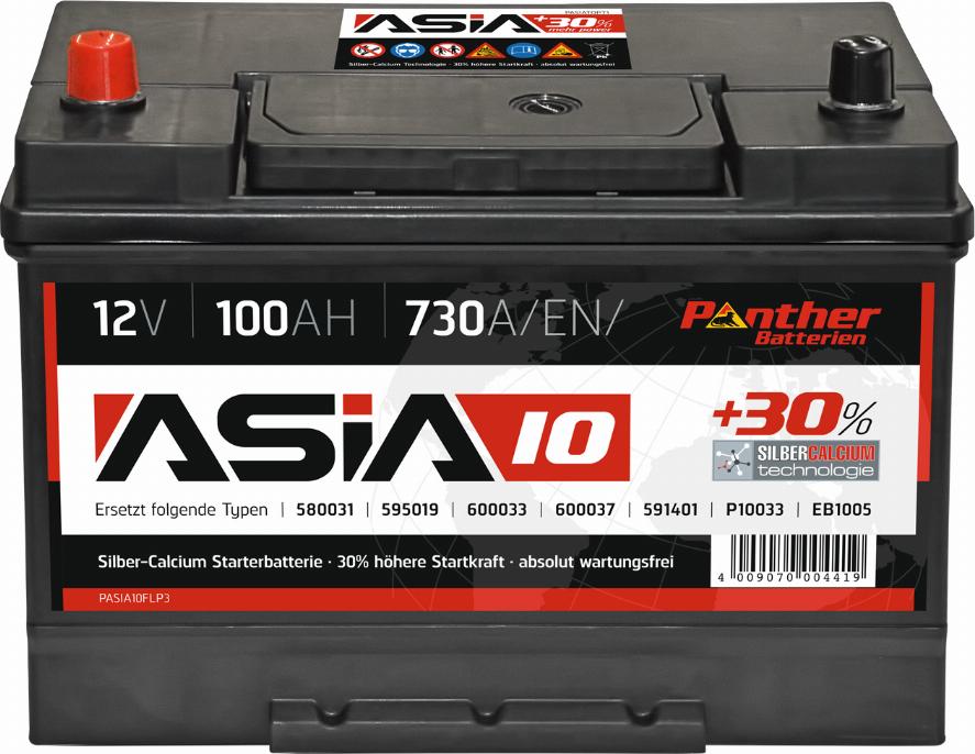 PANTHER SB.ASIA10 - Batteria avviamento autozon.pro