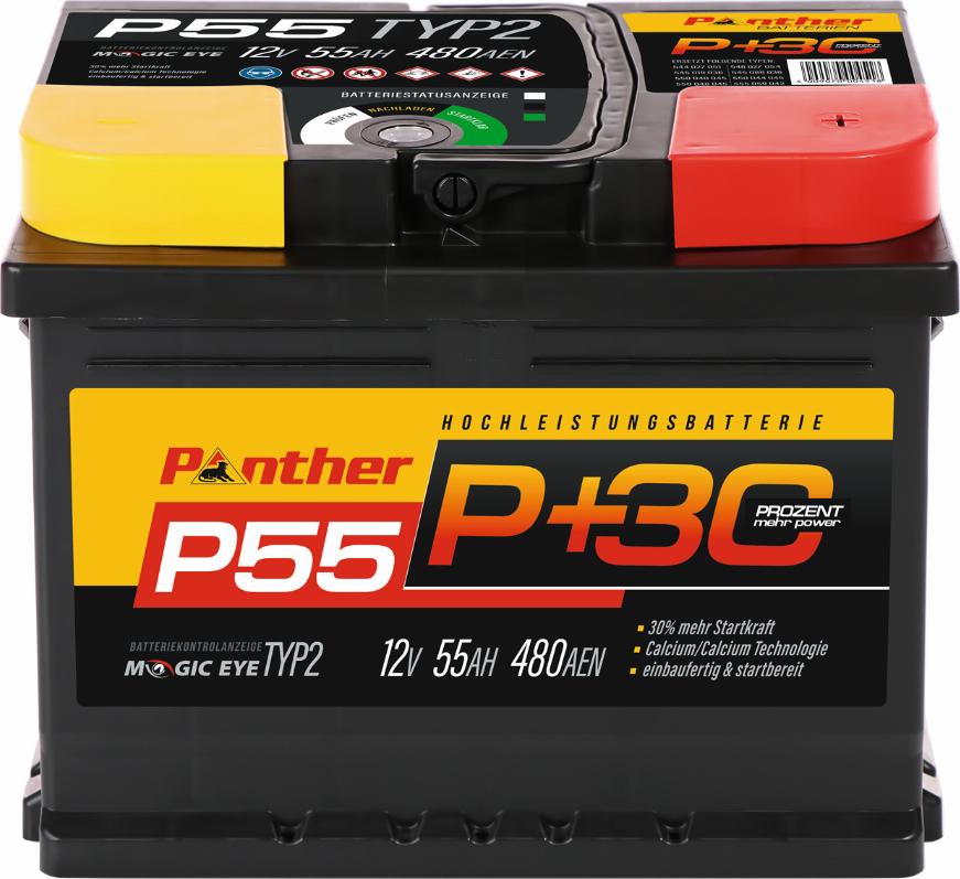 PANTHER SB.P55 - Batteria avviamento autozon.pro