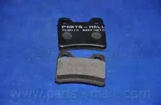 Parts-Mall PKB-019 - Kit pastiglie freno, Freno a disco autozon.pro