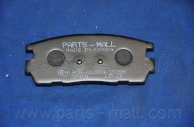 Parts-Mall PKC-E21 - Kit pastiglie freno, Freno a disco autozon.pro