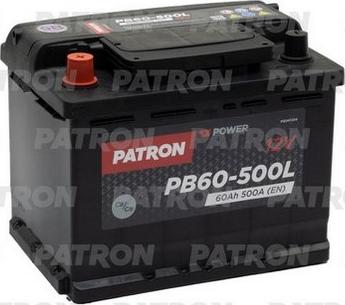 Patron PB60-500L - Batteria avviamento autozon.pro