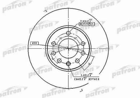 Patron PBD4048 - Discofreno autozon.pro