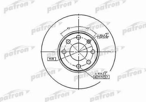 Patron PBD4042 - Discofreno autozon.pro