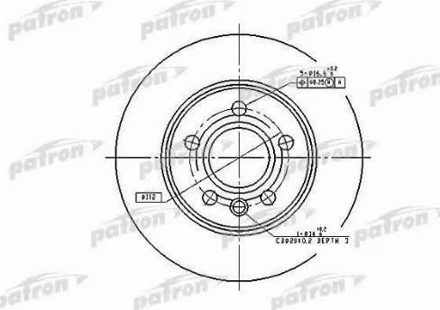 Patron PBD4047 - Discofreno autozon.pro