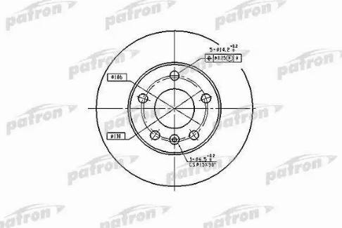 Patron PBD4051 - Discofreno autozon.pro