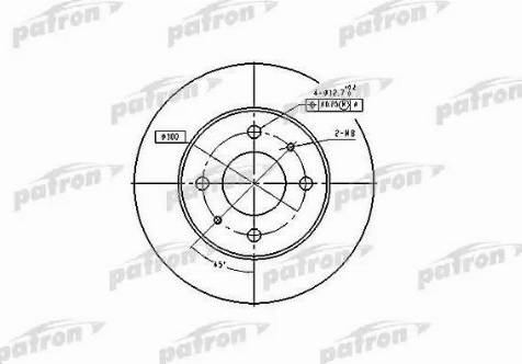 Patron PBD4019 - Discofreno autozon.pro