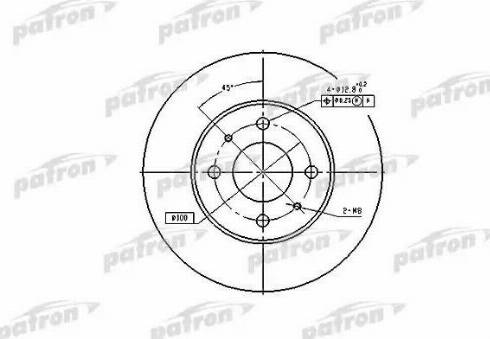 Patron PBD4018 - Discofreno autozon.pro