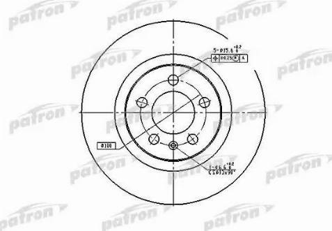 Patron PBD4027 - Discofreno autozon.pro