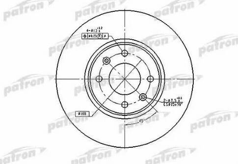 Patron PBD4141 - Discofreno autozon.pro