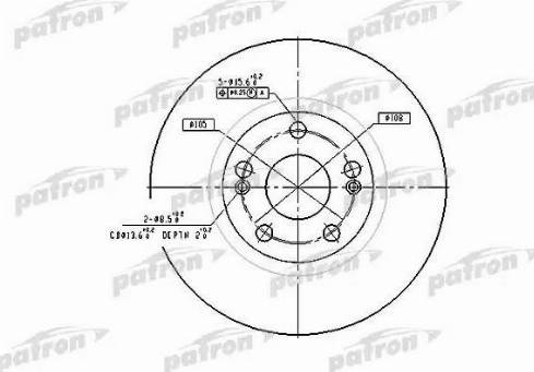 Patron PBD4109 - Discofreno autozon.pro