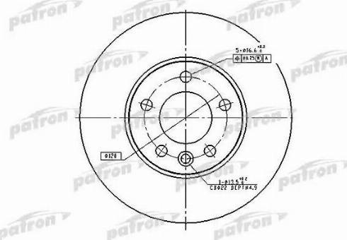 Patron PBD4308 - Discofreno autozon.pro