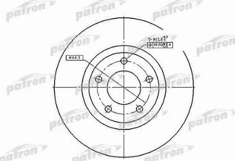 Patron PBD4385 - Discofreno autozon.pro