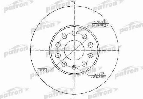 Patron PBD4295 - Discofreno autozon.pro