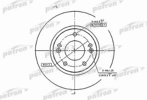 Patron PBD4291 - Discofreno autozon.pro