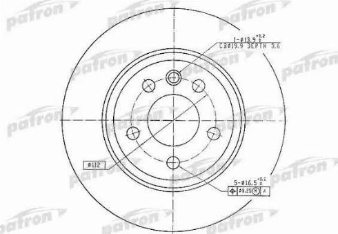 Patron PBD4208 - Discofreno autozon.pro