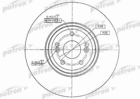 Patron PBD4231 - Discofreno autozon.pro