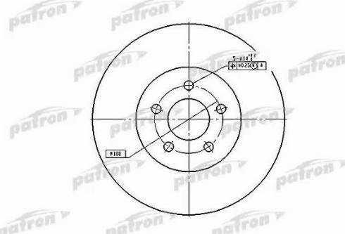 Patron PBD5381 - Discofreno autozon.pro