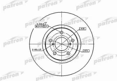 Patron PBD1437 - Discofreno autozon.pro