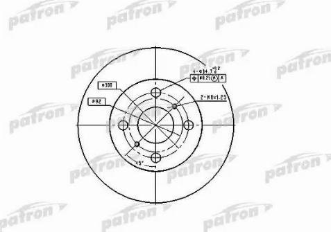 Patron PBD1423 - Discofreno autozon.pro