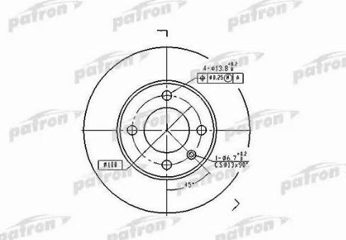 Patron PBD1516 - Discofreno autozon.pro