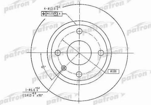 Patron PBD1533 - Discofreno autozon.pro