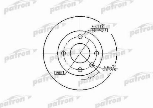 Patron PBD1658 - Discofreno autozon.pro