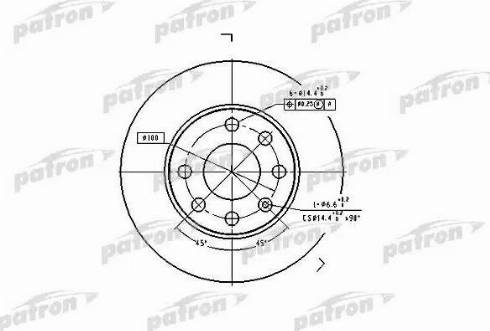 Patron PBD1608 - Discofreno autozon.pro