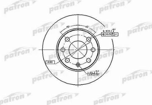 Patron PBD1607 - Discofreno autozon.pro