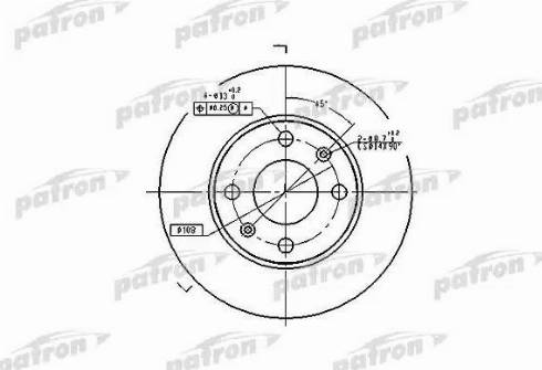 Patron PBD1217 - Discofreno autozon.pro