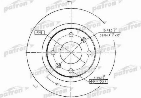 Patron PBD1220 - Discofreno autozon.pro