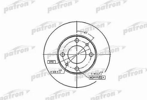 Patron PBD1721 - Discofreno autozon.pro