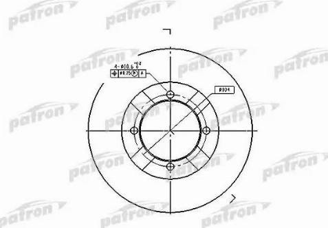 Patron PBD3095 - Discofreno autozon.pro