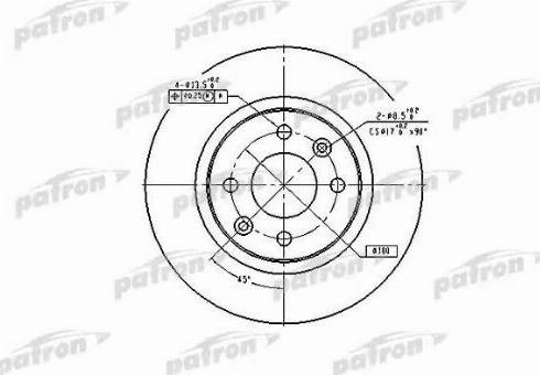 Patron PBD2586 - Discofreno autozon.pro