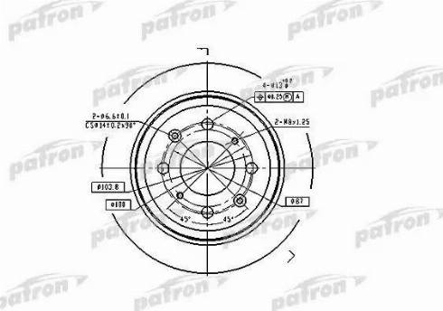 Patron PBD2646 - Discofreno autozon.pro