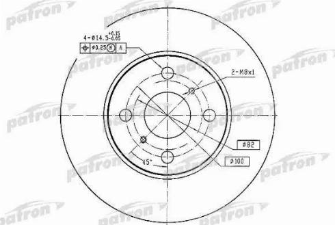 Patron PBD2658 - Discofreno autozon.pro