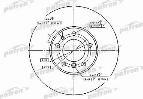 Patron PBD2687 - Discofreno autozon.pro