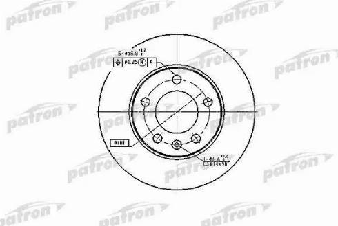 Patron PBD2805 - Discofreno autozon.pro