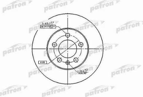 Patron PBD2803 - Discofreno autozon.pro