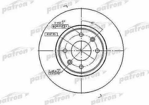 Patron PBD2796 - Discofreno autozon.pro