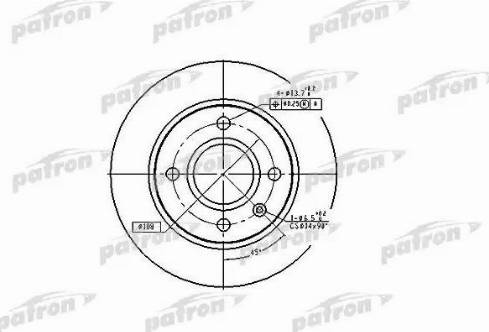 Patron PBD2753 - Discofreno autozon.pro