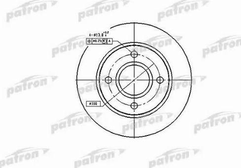 Patron PBD2752 - Discofreno autozon.pro