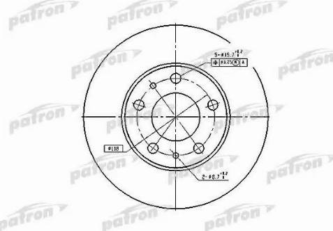 Patron PBD2728 - Discofreno autozon.pro