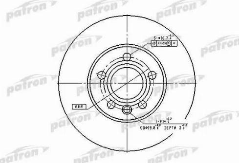 Patron PBD2776 - Discofreno autozon.pro