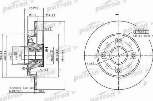 Patron PBD7016 - Discofreno autozon.pro